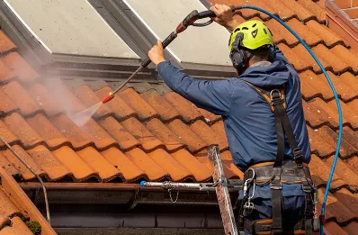 Démoussage et hydrofuge de toiture à Flavignac
